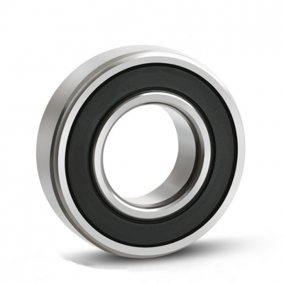 Double flanged ball bearing row deep groove ball bearing